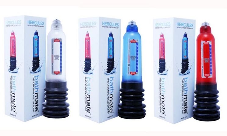 hydropompen voor penisvergroting